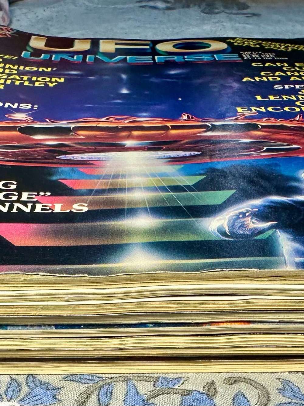 Vintage UFO Universe Magazine Lot - 8 Issues (Inc 1988 Premier Issue!) - Picture 9 of 10